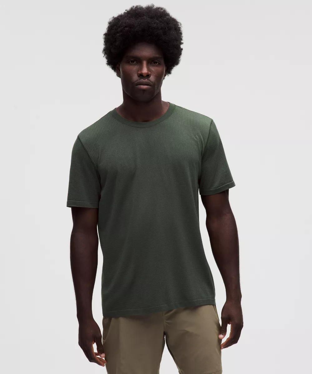 Metal Vent Tech Relaxed-Fit Short-Sleeve Shirt — Sassy Sage/Deep Forest